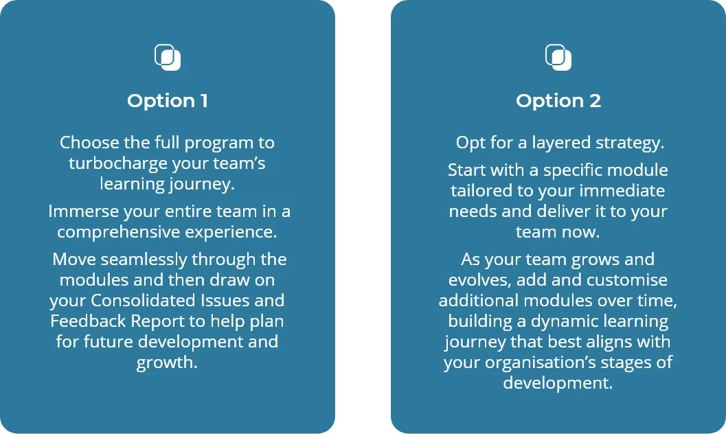 Option 1 Option 2 Option 1 Option 2